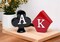 Ceramic Ace of Clubs and King of Diamonds Salt & Pepper Shakers, Home Décor, Gift for Him, Gift for Dad, Kitchen Décor, Game Room Decor